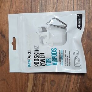 KeyBudz Podskinz Cover For Apple Airpods